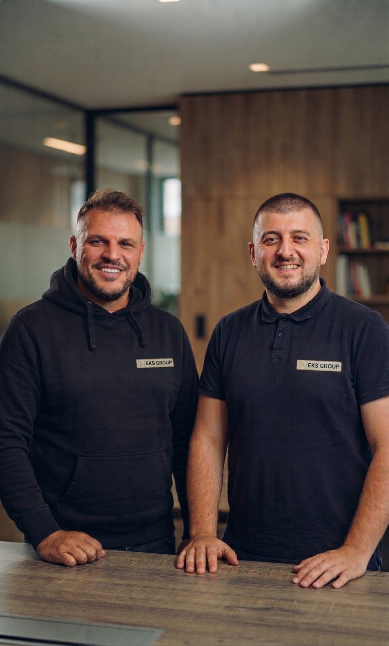 Enver und Kastriot Shala, Geschäftsführung der EKS Group GmbH