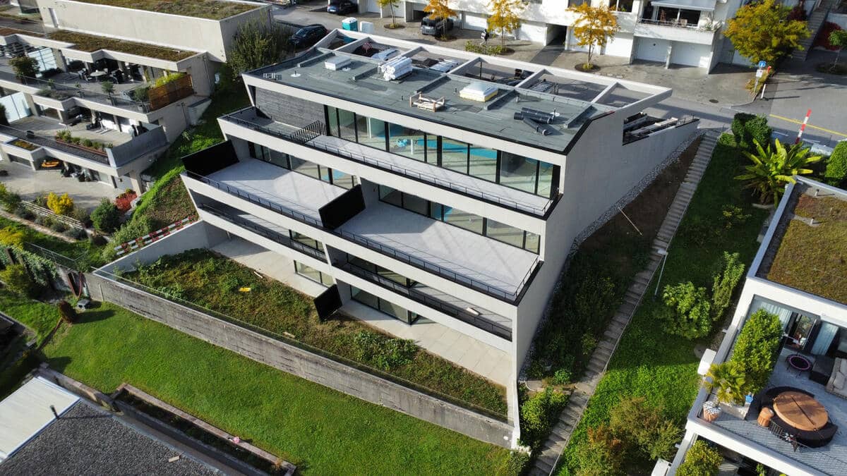 Neubau MFH Rohrschach. Flachdach in Rohrschach, Bild 1
