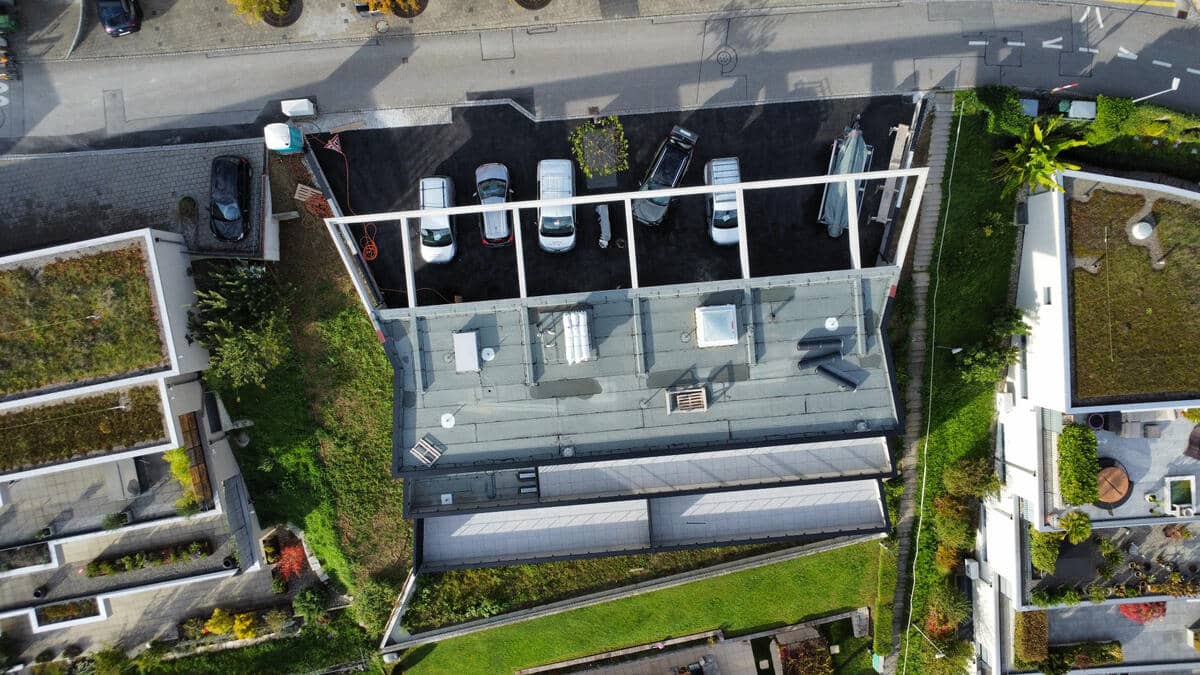 Neubau MFH Rohrschach. Flachdach in Rohrschach, Bild 2