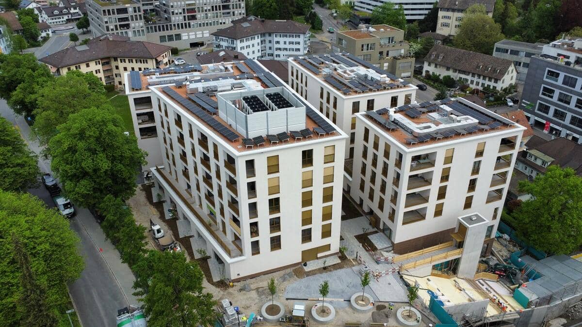 4 MFH Wetzikon. Flachdach in Wetzikon, Bild 4