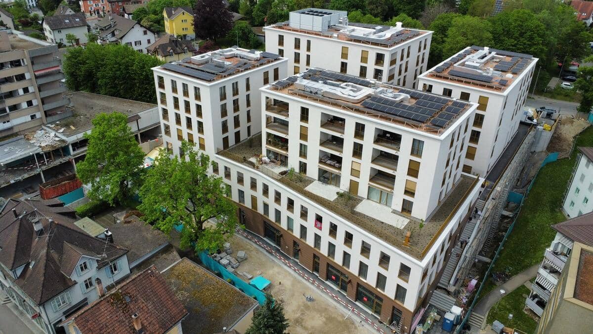 4 MFH Wetzikon. Flachdach in Wetzikon, Bild 2