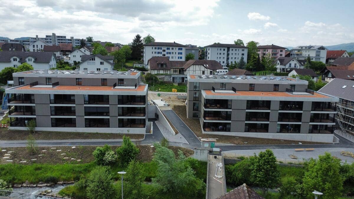 2 MFH Niederlenz. Flachdach in Niederlenz, Bild 3