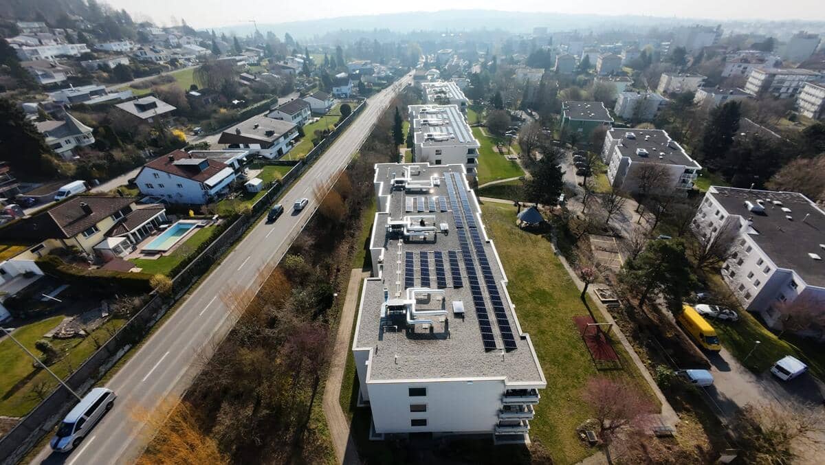 Sanierung Flachdach 3 MFH Widen